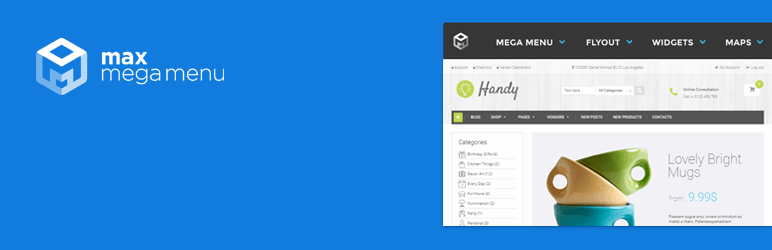 Max Mega Menu Pro v2.3.1.1 + Free v3.1.1 WordPress Plugin Download