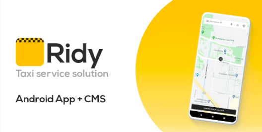 Ridy v4.1.0 – Taxi Application Android + Dashboard