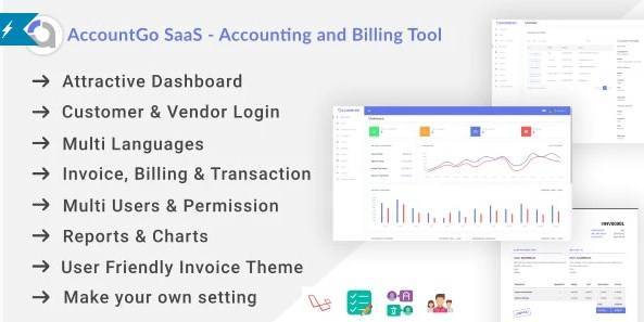 AccountGo SaaS Accounting and Billing Tool nulled