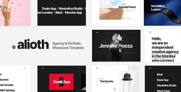 Alioth – Agency & Portfolio Showcase Theme v2.0 Download