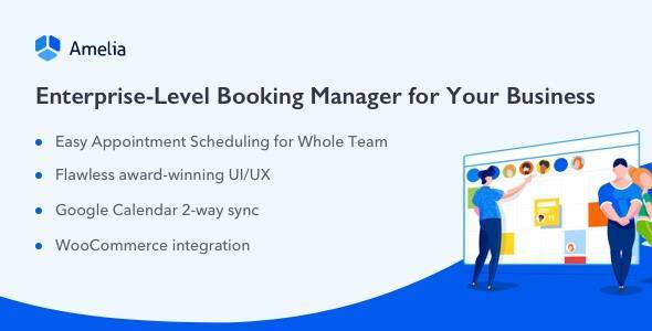 Amelia v7.4 – Enterprise Level Appointment Booking WordPress Plugin