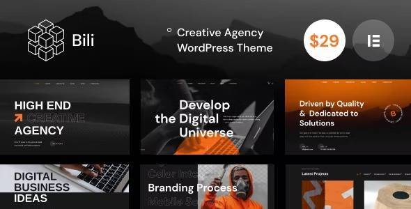 Bili Creative Agency WordPress Theme nulled