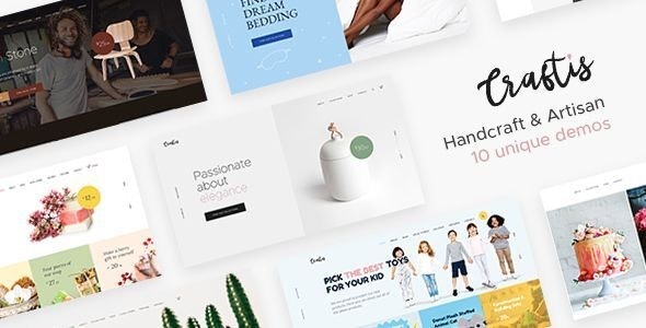 Craftis v1.2.2 Handcraft & Artisan WordPress Theme Download (Updated)