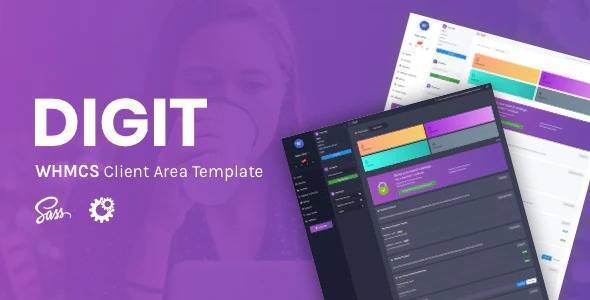 Digit – v3.0.7 – Responsive WHMCS Client Area Template Download