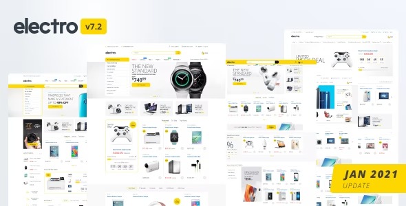 Electro Electronics Store Shopify Theme + Skins – v8.0 Updated Download