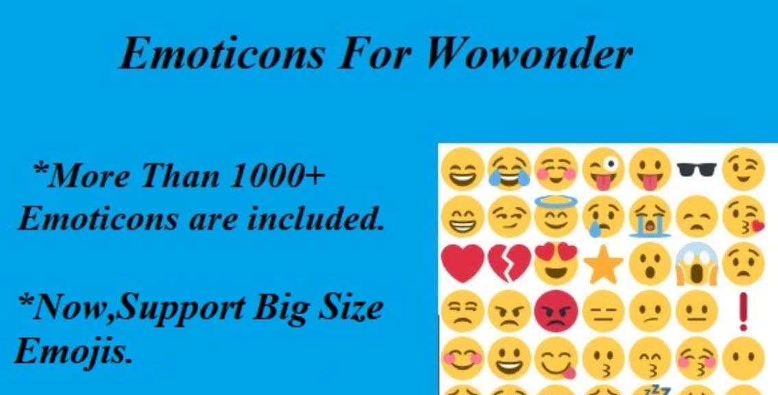 Emoticons For Wowonder nulled