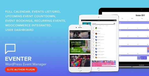 Eventer v3.5 + v3.8 – WordPress Event Manager Plugin Download | WordPress Plugin