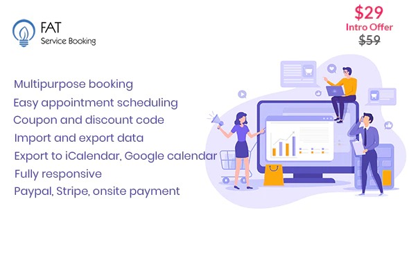 Fat Services Booking v5.5 Automated Booking and Online Scheduling Download