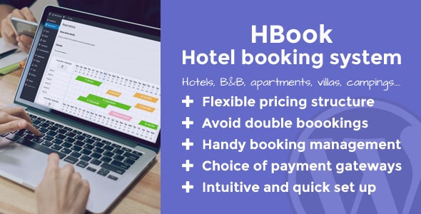 HBook Plugin v2.0.23 – Hotel Booking System WordPress Plugin (Updated)