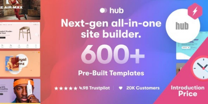 hub responsive wordpress theme