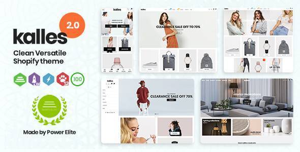 Kalles v.4.1.1 – Clean, Versatile, Responsive | Shopify Theme – RTL support (Tested)