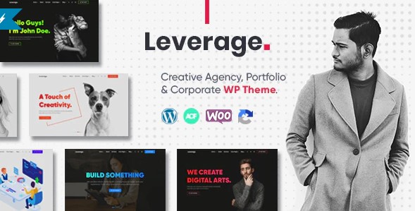 Leverage v2.2.6 – Creative Agency & Portfolio Download | WordPress Theme