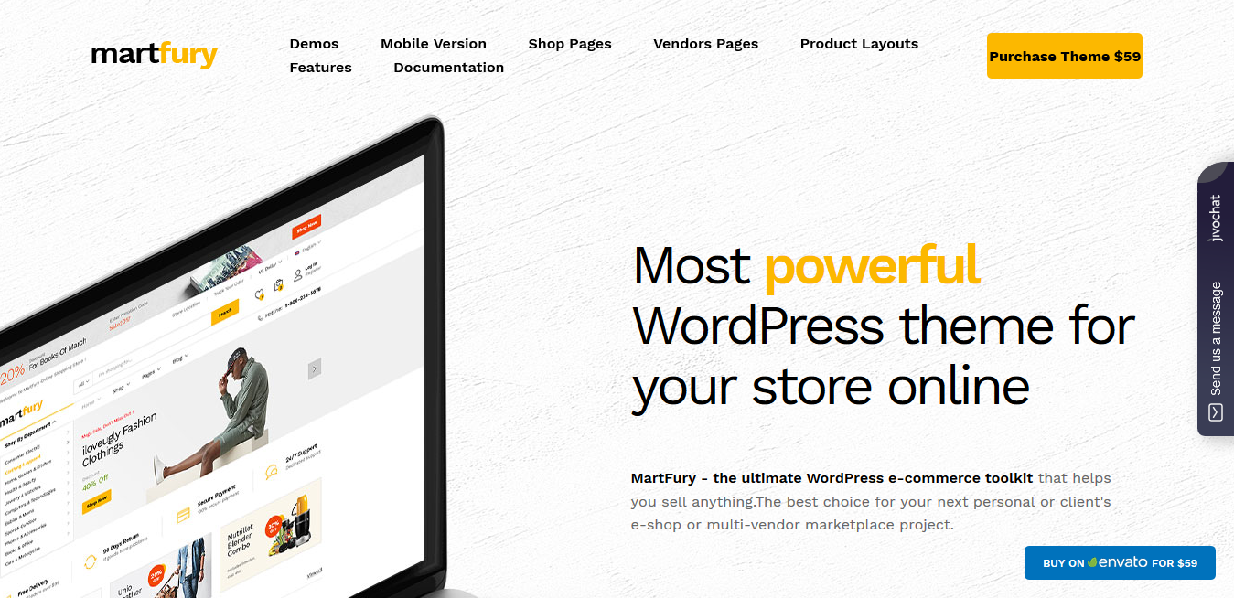 Martfury WordPress Theme WooCommerce Marketplace WordPress Theme