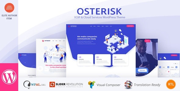 Osterisk – VOIP Cloud Services Download | WordPress Theme