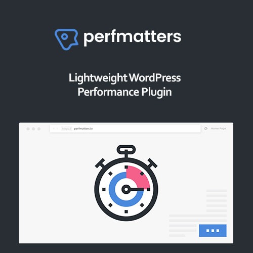 Perfmatters Plugin v2.2.4 Lightweight WordPress Performance Plugin (Updated)