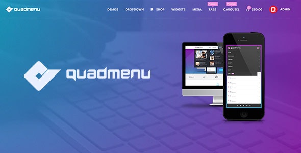 QuadMenu WordPress v3.0.4 Best Themes Developer Mega Menu