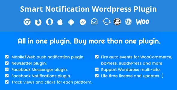 Smart Notification WordPress Plugin nulled