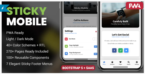 Sticky Mobile nulled