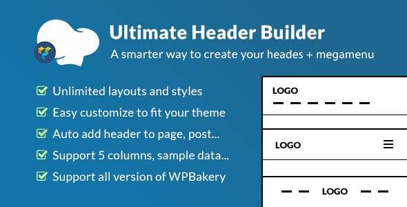 Ultimate Header Builder v1.8 – Addon WPBakery Page Builder | WordPress Theme