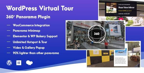 WordPress Virtual Tours 360 Panorama Plugin nulled