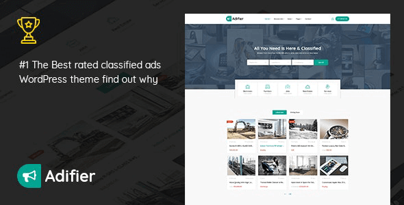 v3.9.4 Adifier – Classified Ads WordPress Theme