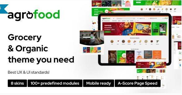 Agrofood v1.1.4 – Elementor WooCommerce WordPress Theme Download