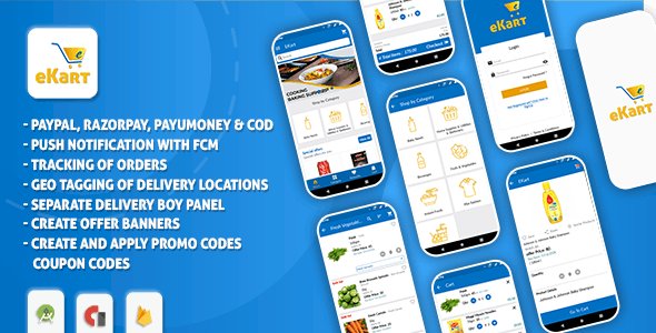 eKart – Android Ecommerce App v2.0.8 Download  | Android