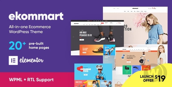 ekommart Theme nulled