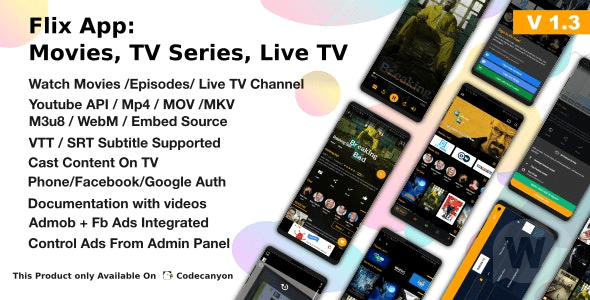 Flix App Movies – v.3.3 Online Movies TV shows on Android Download