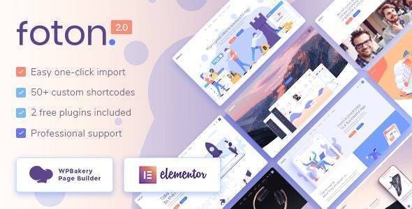 Foton v2.5.2 – Software and App Landing Page (Updated) | WordPress Theme