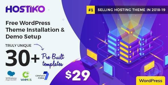 Hostiko v83.0.0 – WordPress WHMCS Hosting Theme Download (Updated)