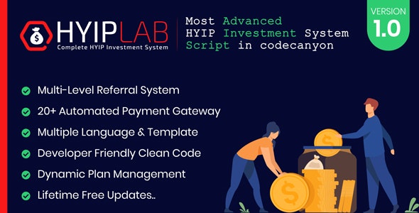 Hyiplab – Complete Hyip Investment System v.3.2 Download (Updated)