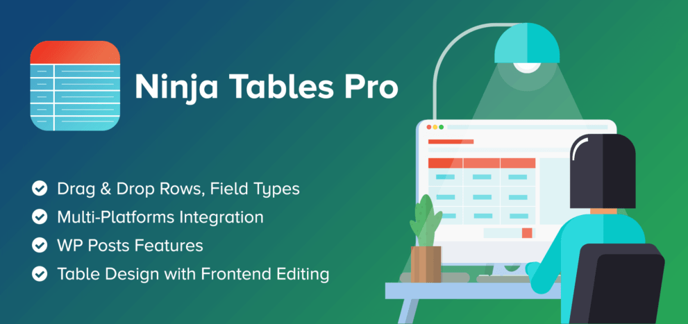 Ninja Tables Pro v5.0.7 Download | WordPress Plugin (Updated)