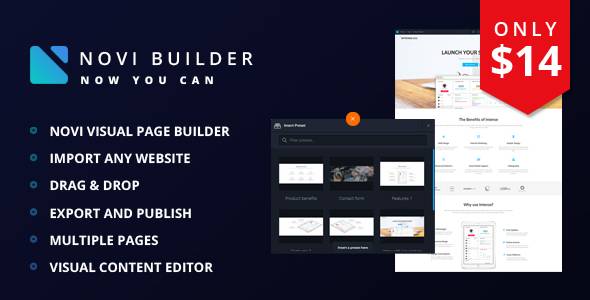 Novi – HTML Constructor Page Editor v1.0.0