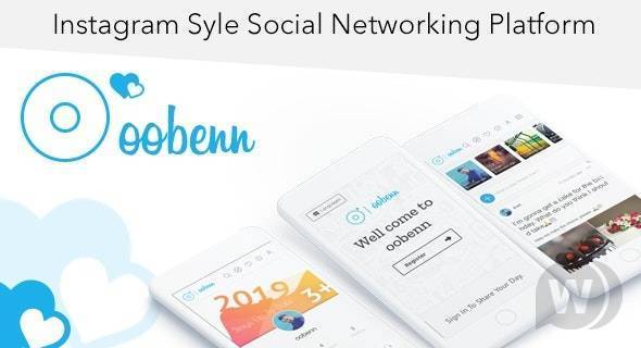 oobenn – v3.8.4.1 social network script like Instagram | Php Script