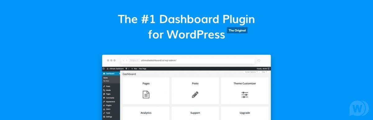 Ultimate Dashboard PRO v3.8 | WordPress Plugin (Updated)