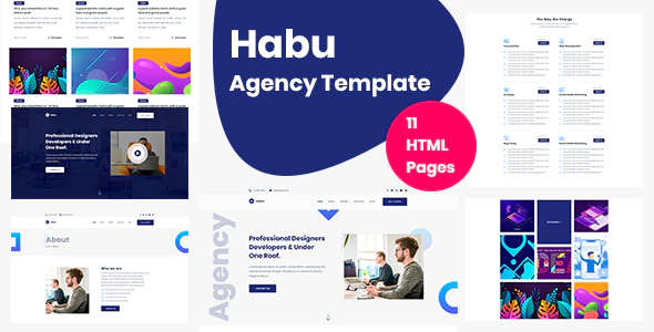 Habu – Creative Agency, Digital Agency Html Template