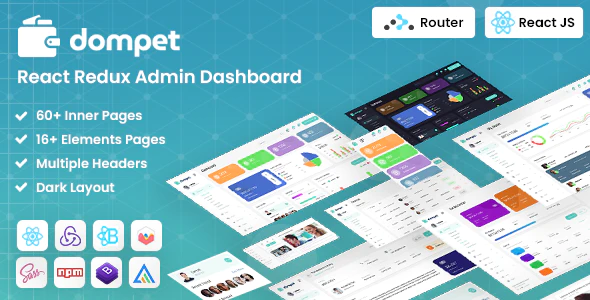 Dompet admin dashboard bootstrap template