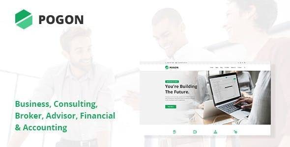 Pogon Theme v1.1.3 – Best Business and Finance Corporate WordPress Theme