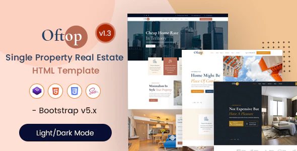 Oftop HTML Template CSS Free Download