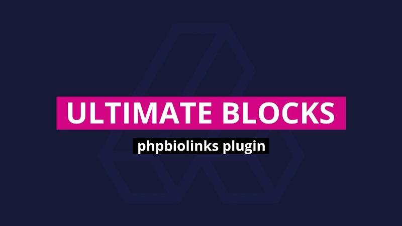 12 Ultimate Blocks Pack v1.0 – 66biolinks WordPress plugin