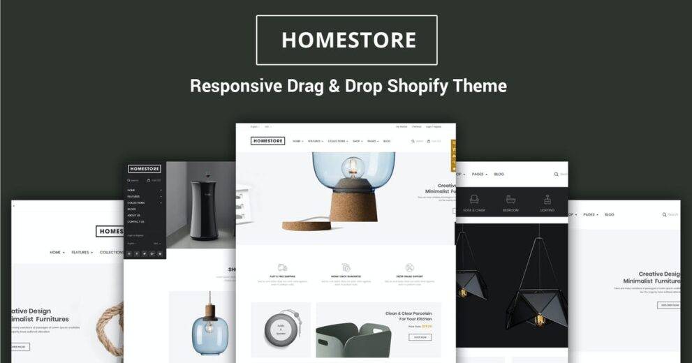 HomeStore – Furniture Sections Shopify Theme GPL Download