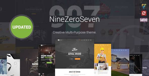 907 – Responsive Multi-Purpose WordPress Theme v5.3.3 (Updated)