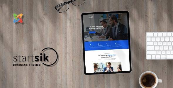 Startsik joomla template download