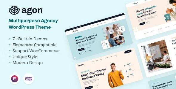 Agon v.1.0.5 – Multipurpose Agency WordPress Theme