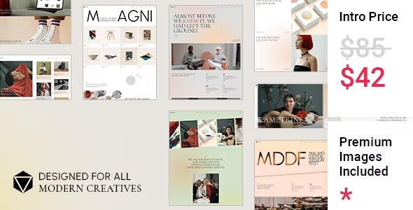 Ametrine Modern Creative Theme Nulled