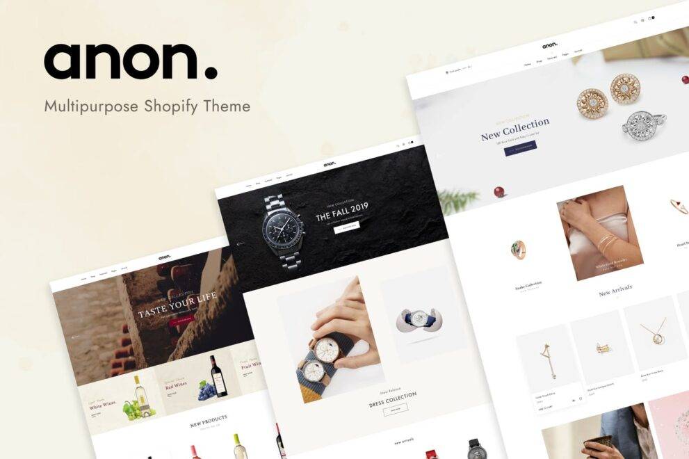 Anon – Minimal Responsive Shopify Theme v1.0.1