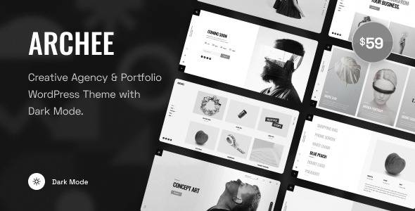 Archee Creative Agency & Portfolio WordPress Theme