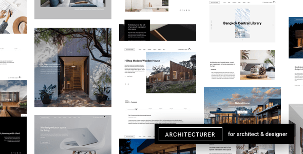 Architecturer v3.7.9 - WordPress for Interior Designer