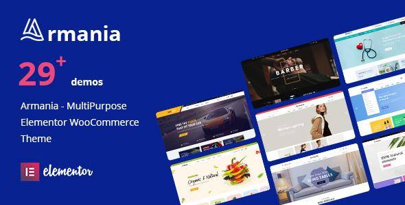 Armania v1.3.7 – Multipurpose Elementor WooCommerce WordPress Theme